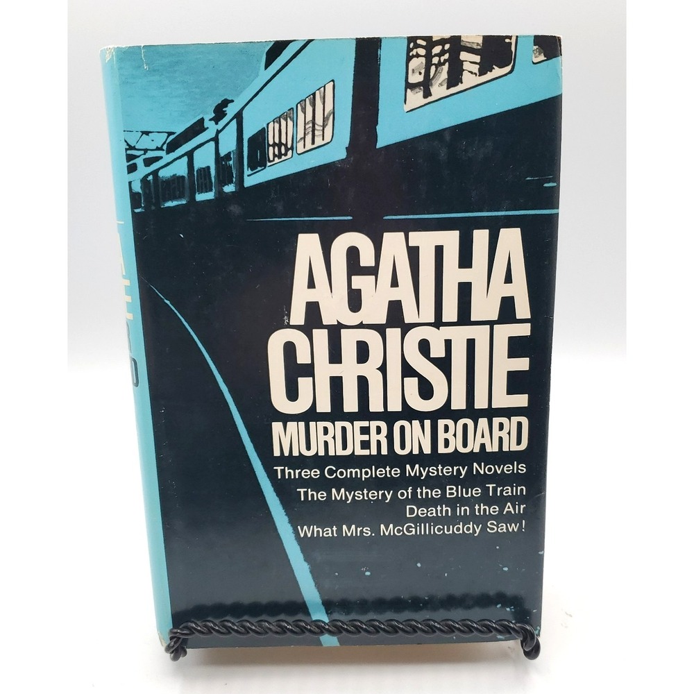 Agatha Christie MURDER ON BOARD The Mystery of the Blue Train 1962 Clean NOS